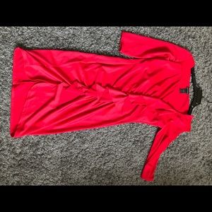 Moda international red dress